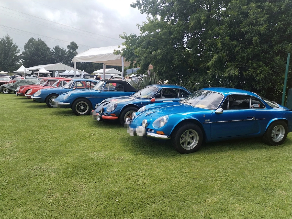 Fila de Alpines del CRGS durante la Gala del Automóvil 2026 organizada por FEMAAC