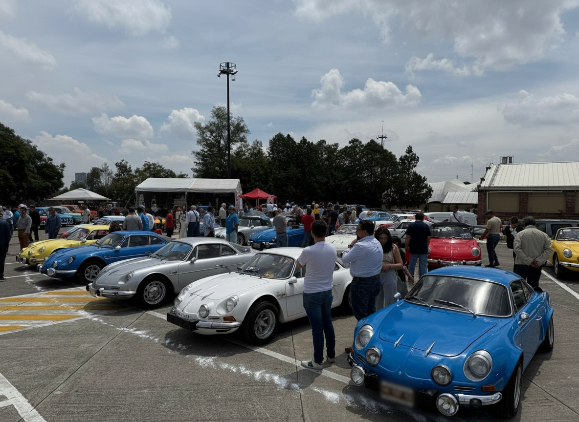 60 Aniversario del Alpine con múltiples A110