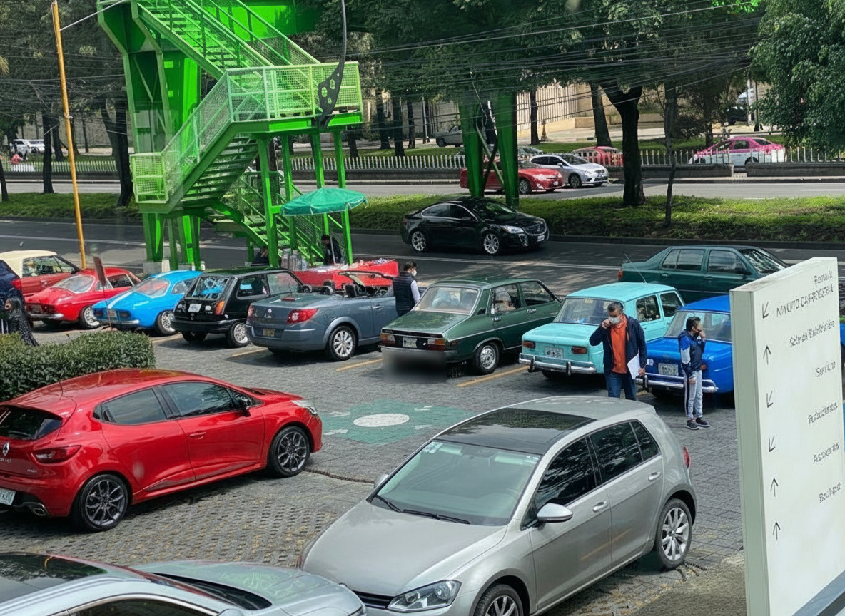 Otra del evento en Renault Tepepan